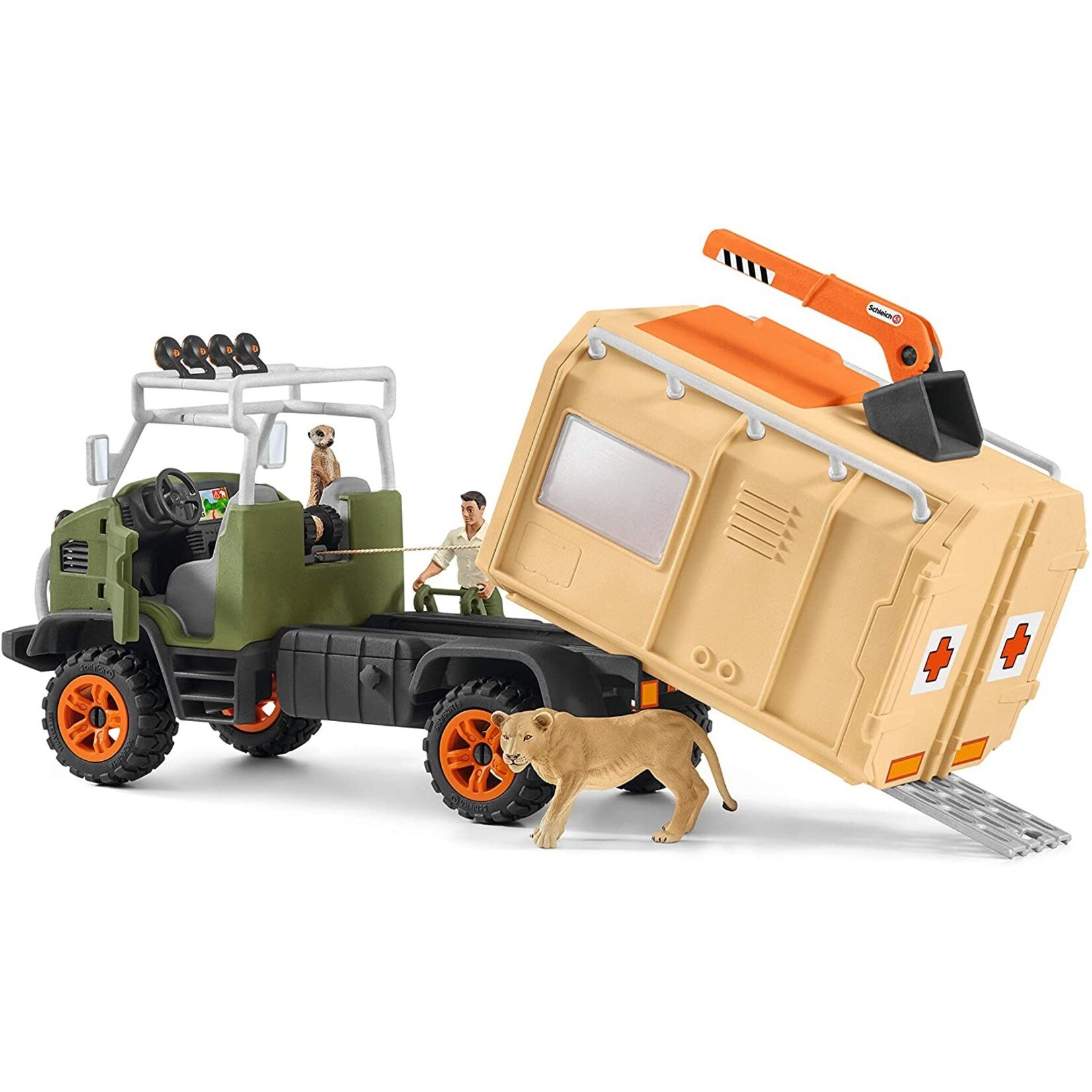 Schleich 42475 - Big Truck Animal Rescue