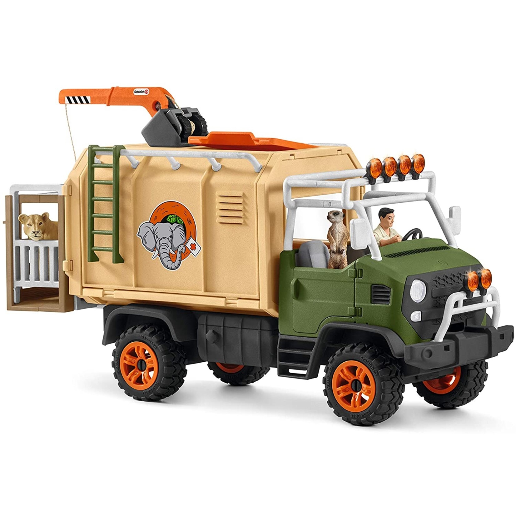 Schleich 42475 - Big Truck Animal Rescue