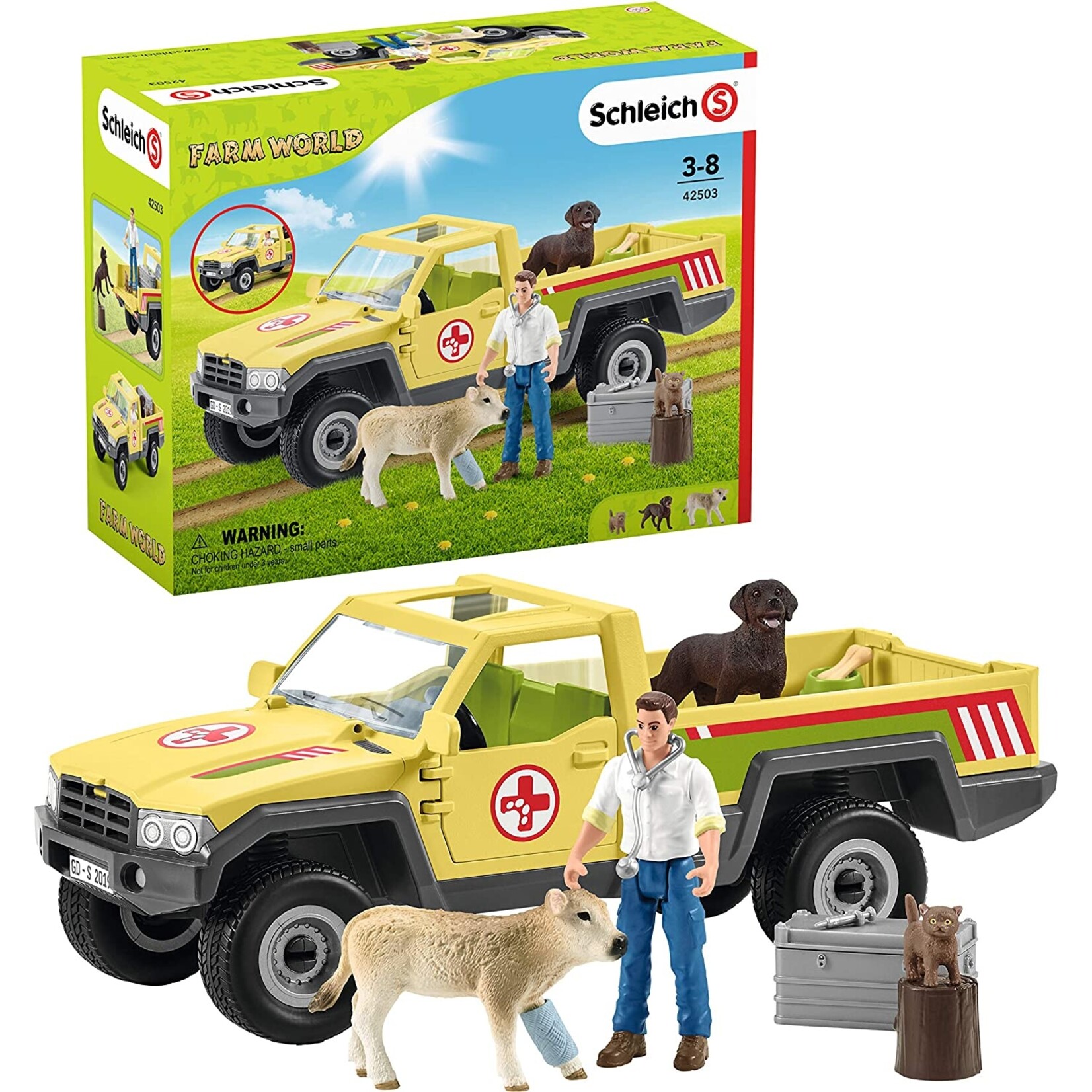 Schleich 42503 - Vet Visit to the Farm