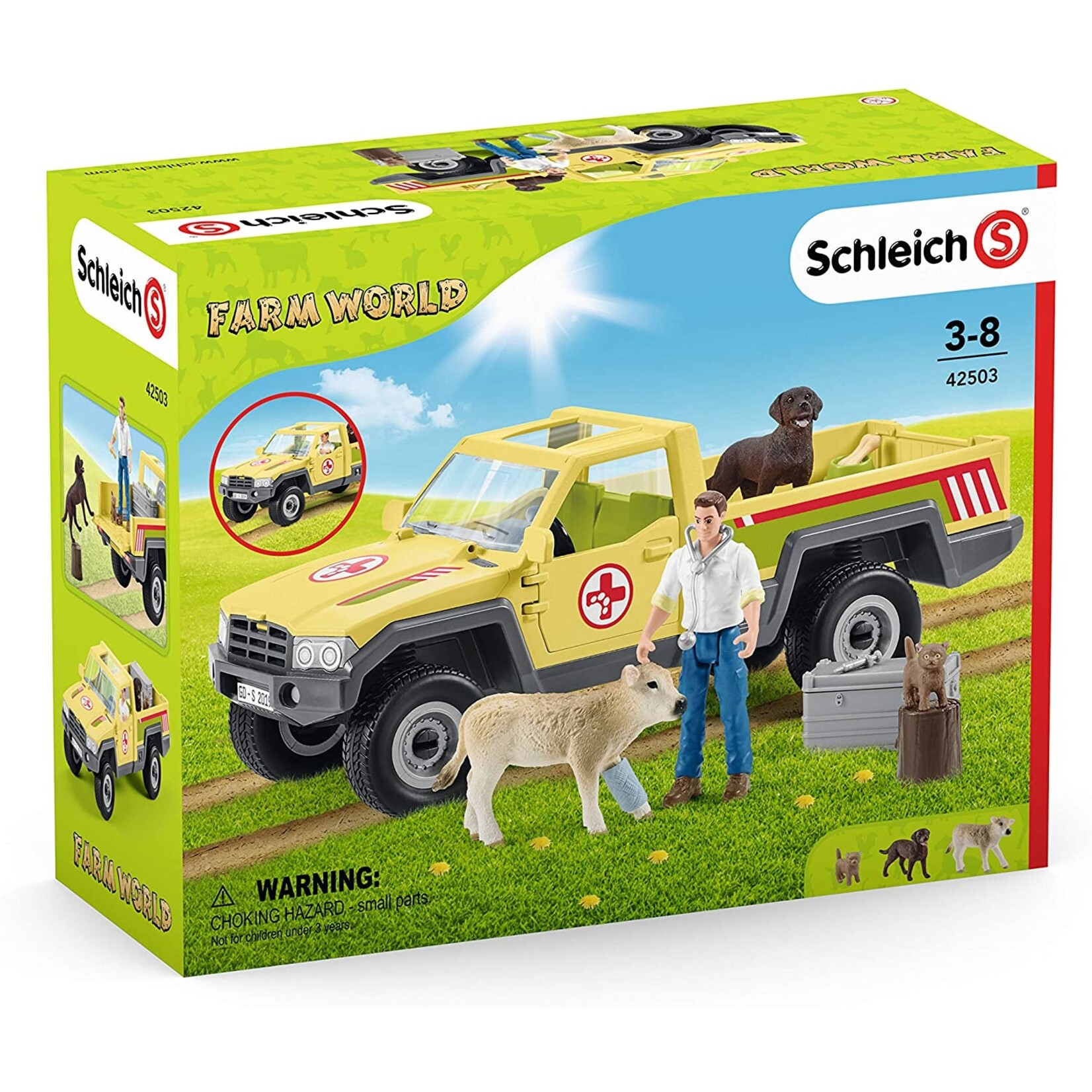 Schleich 42503 - Vet Visit to the Farm