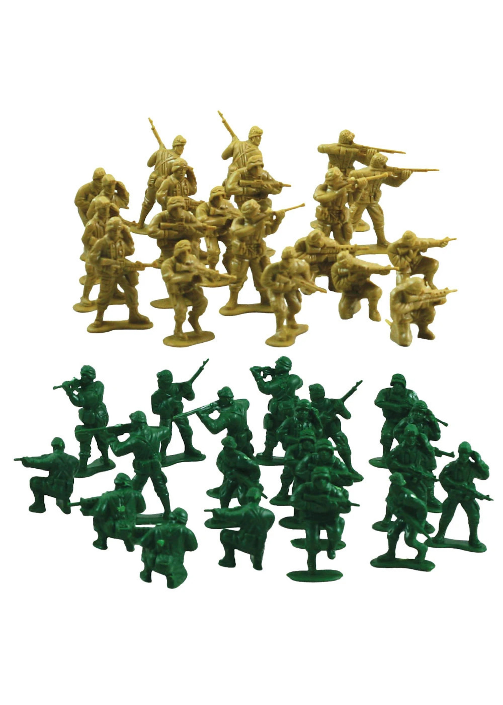 Wow Toyz Combat Soldiers - 40 Pieces