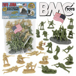 BMC 40032 - WWII IWO Jima Plastic Army Men - 32 Piece
