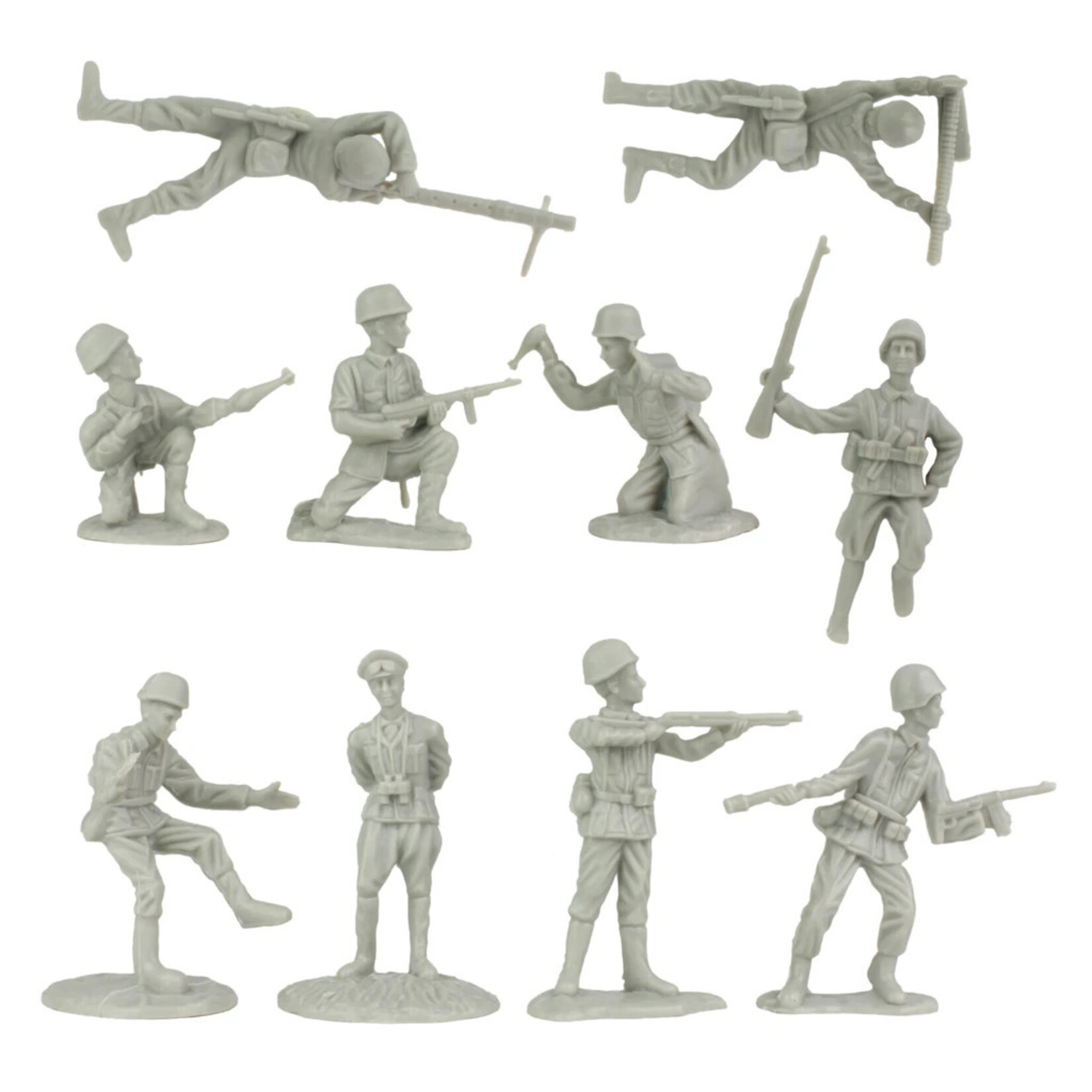 Stevens International 40033 - WWII D-Day Juno Beach Plastic Army Men - 33 Piece