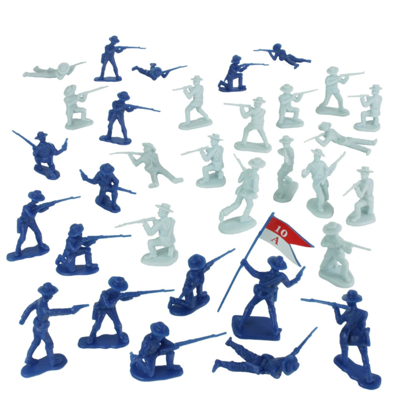 BMC 40037 - Buffalo Soldiers Charge Up San Juan Hill - 32 Piece