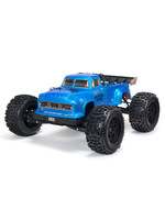 Arrma 1/8 NOTORIOUS 6S v5 4WD BLX Stunt Truck with Spektrum Firma RTR - Blue