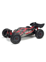 Arrma 1/8 TYPHON 6S BLX 4WD Brushless Buggy with Spektrum RTR - Red/Grey V5