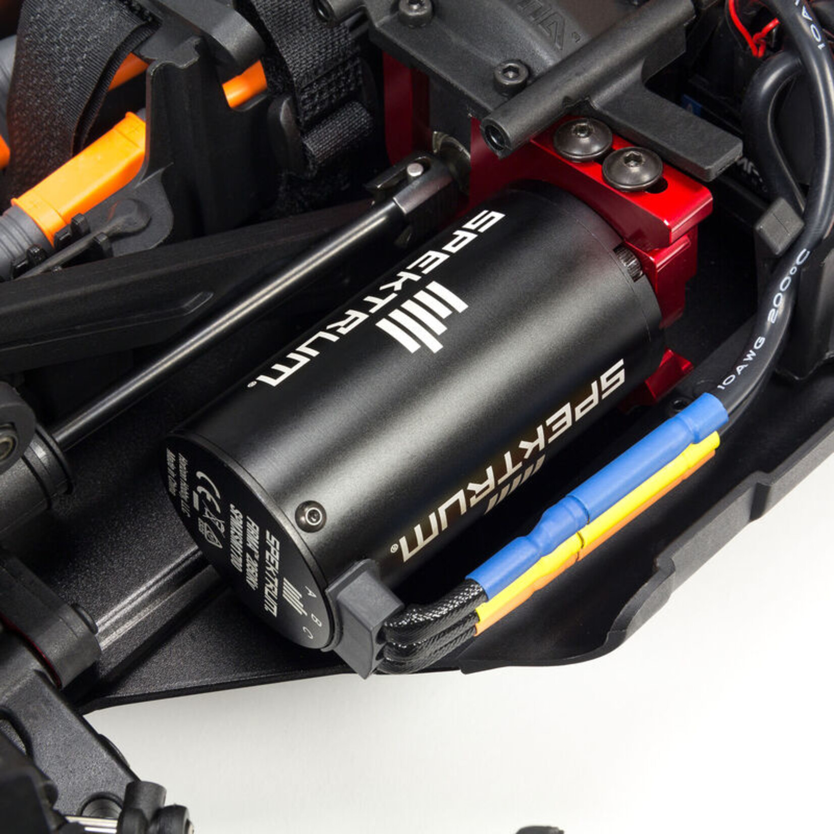 Arrma 1/8 TYPHON 6S BLX 4WD Brushless Buggy with Spektrum RTR - Red/Grey V5