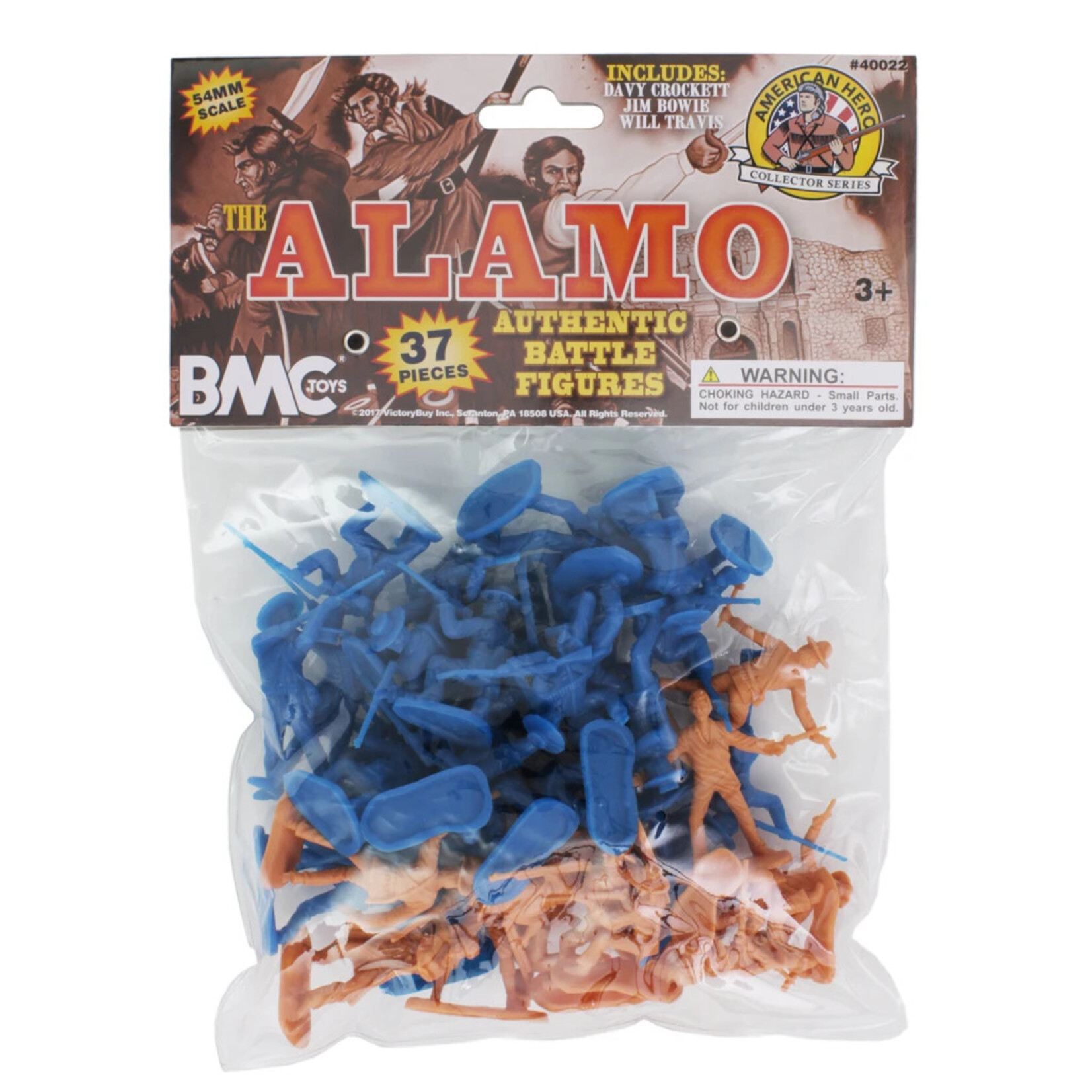 Stevens International 40022 - The Alamo Plastic Army Men - 37 Piece