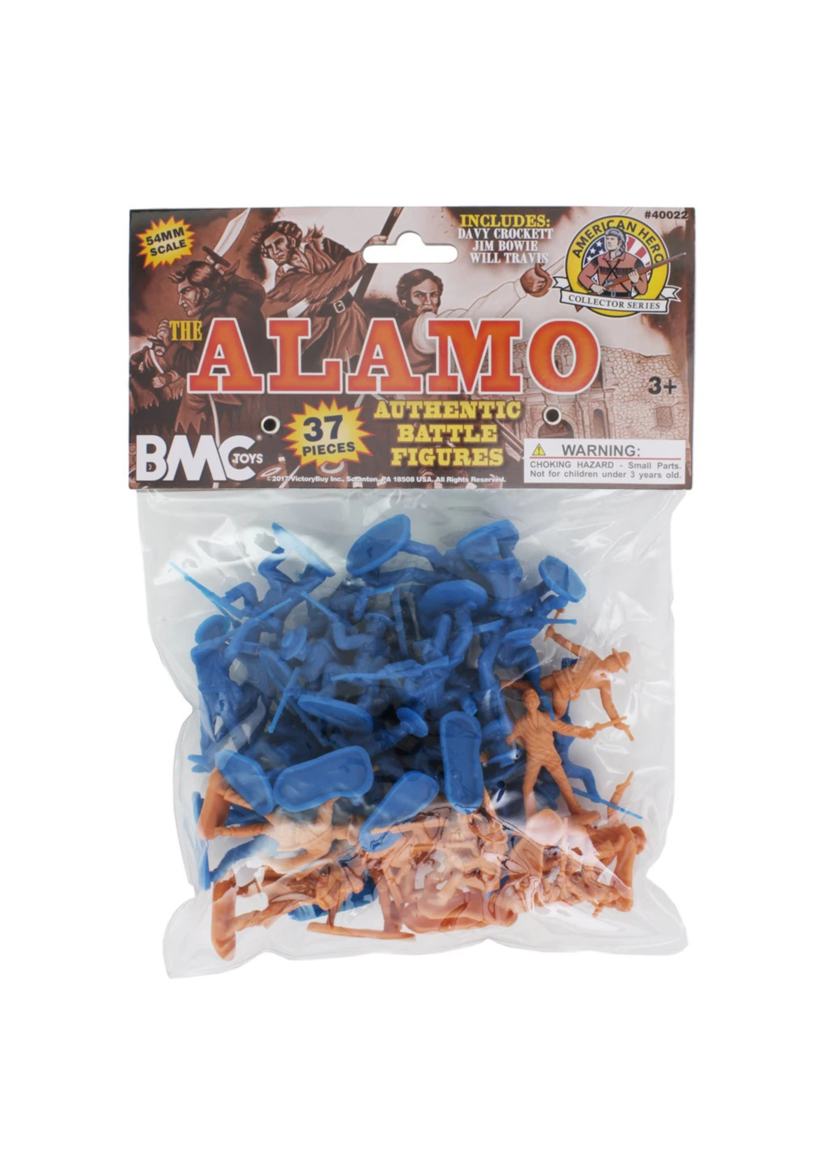 Stevens International 40022 - The Alamo Plastic Army Men - 37 Piece