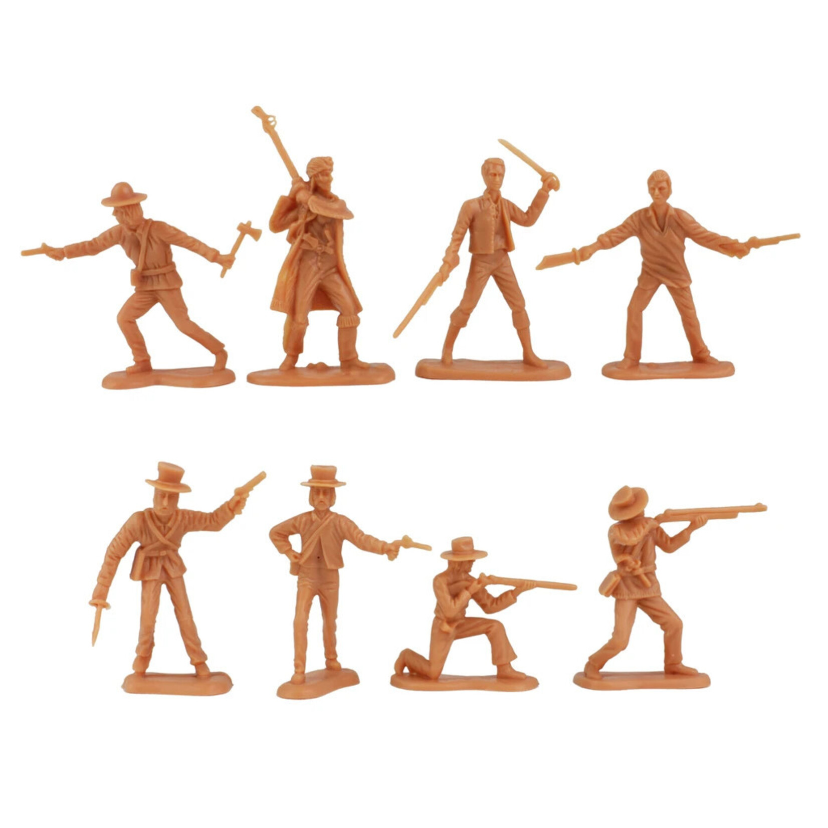 Stevens International 40022 - The Alamo Plastic Army Men - 37 Piece