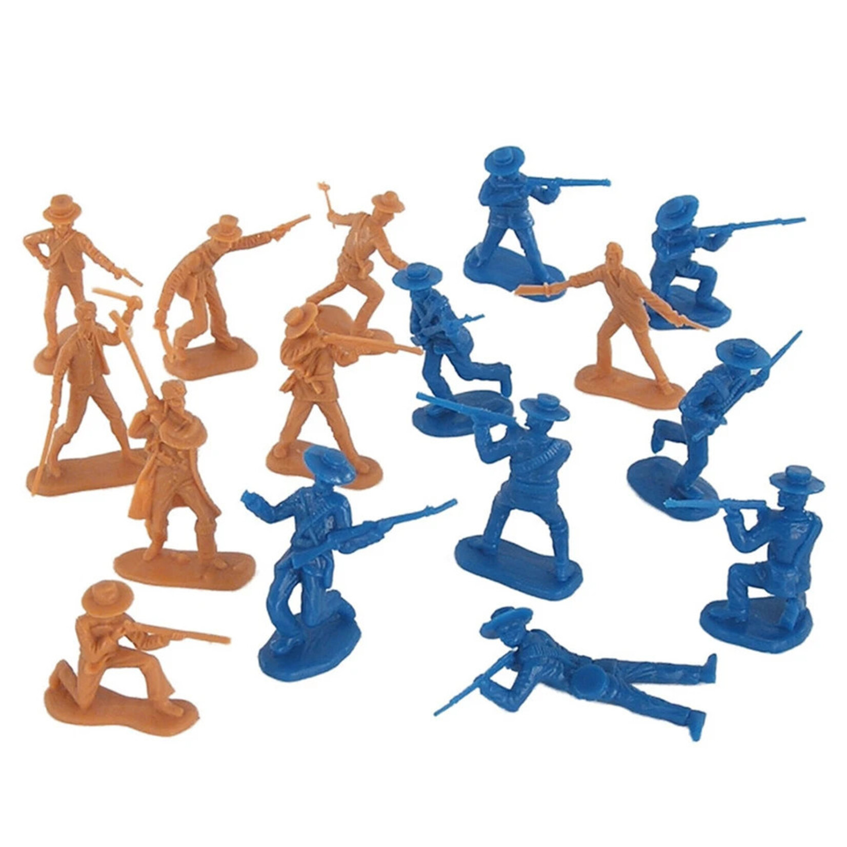Stevens International 40022 - The Alamo Plastic Army Men - 37 Piece