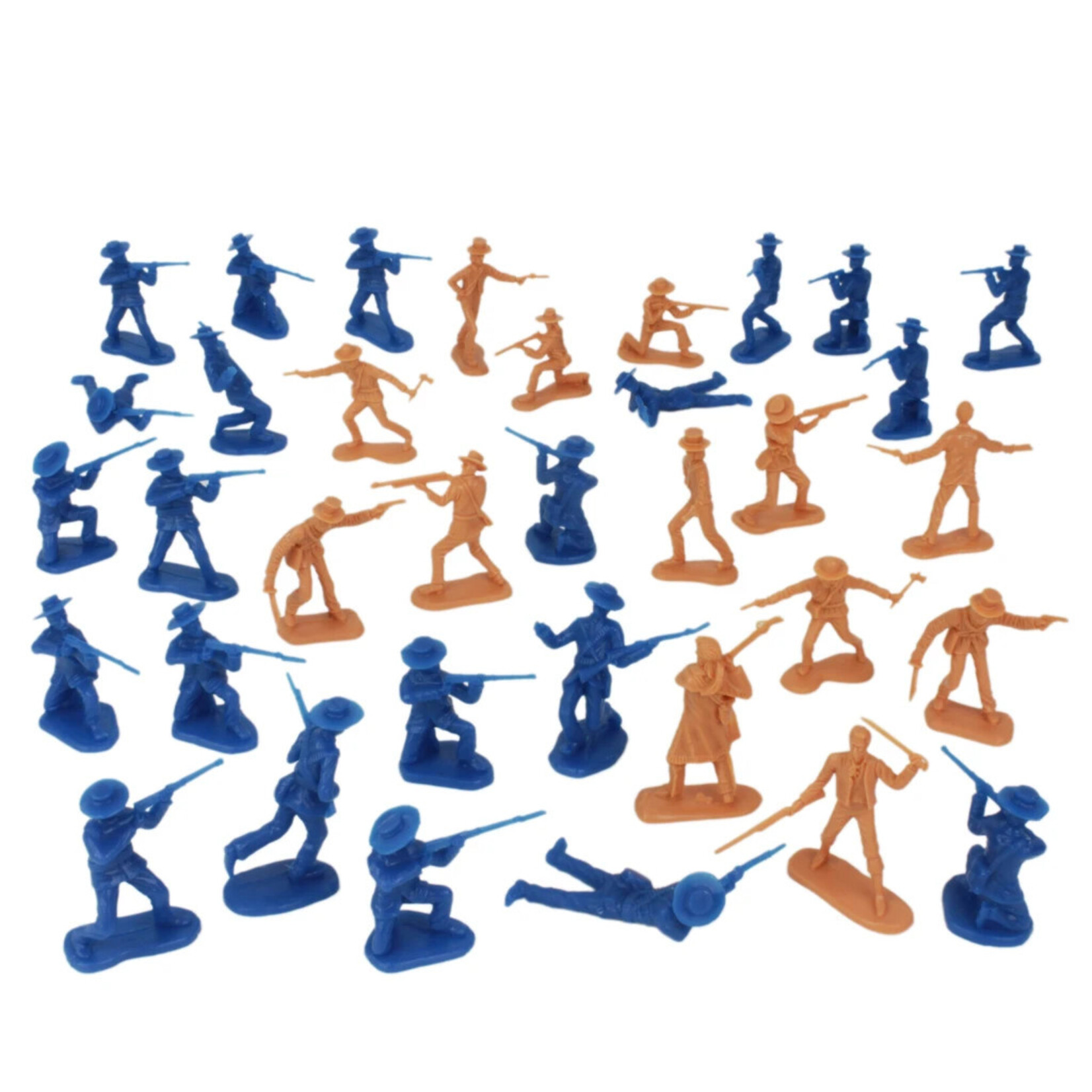 Stevens International 40022 - The Alamo Plastic Army Men - 37 Piece