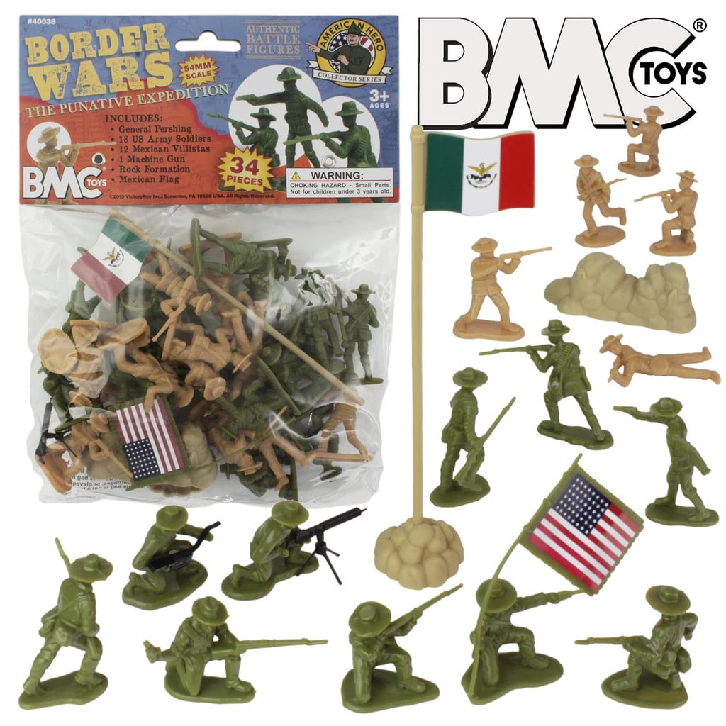 40038 - Border Wars US Army Vs. Mexican Villistas - 34 Piece
