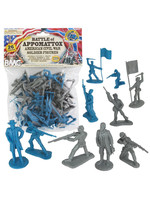 BMC 40028 - Civil War Battle of Appomattox Plastic Army Men - 26 Piece