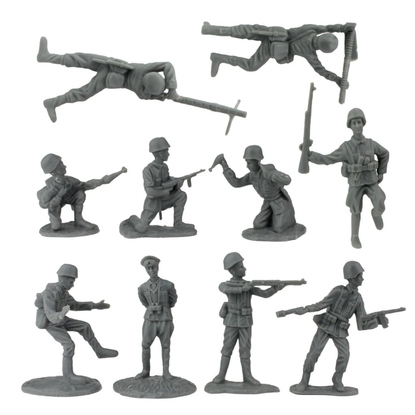 BMC 40009 - WWII D-Day Plastic Army Men - 114 Piece