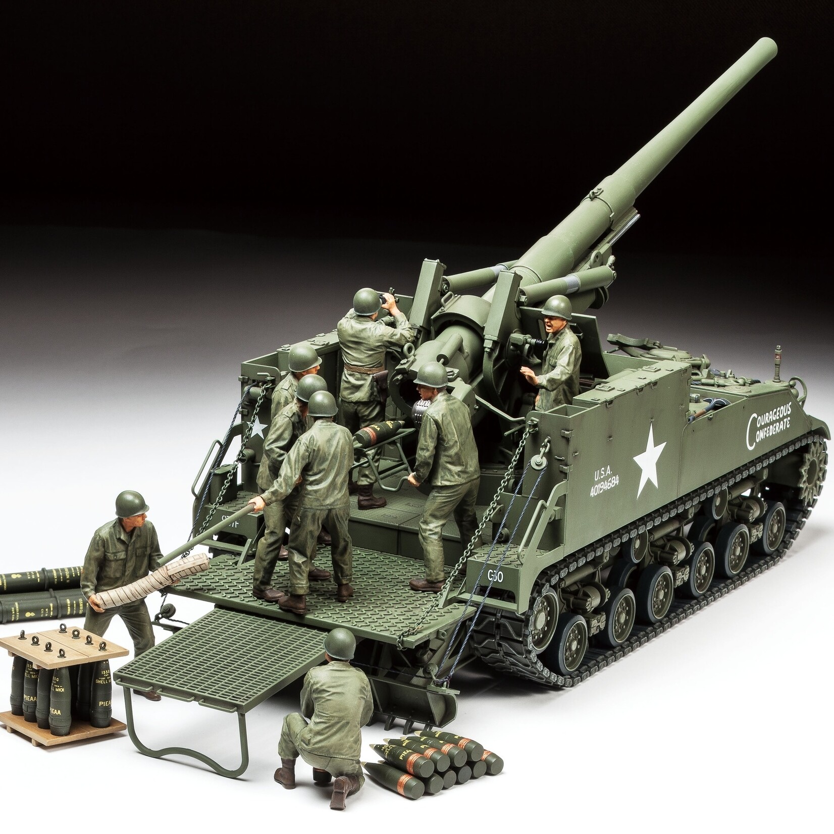Tamiya 35351 - 1/35 US Self-Propelled 155mm Gun M40