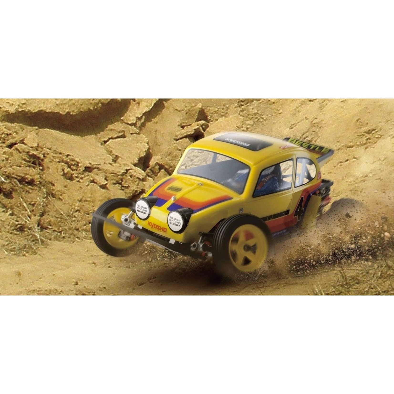 KYOSHO BEETLE 1/10 オフロードレーサー 1/10 Kyosho 2014 Beetle Off-Road Racer Kit - Hub Hobby