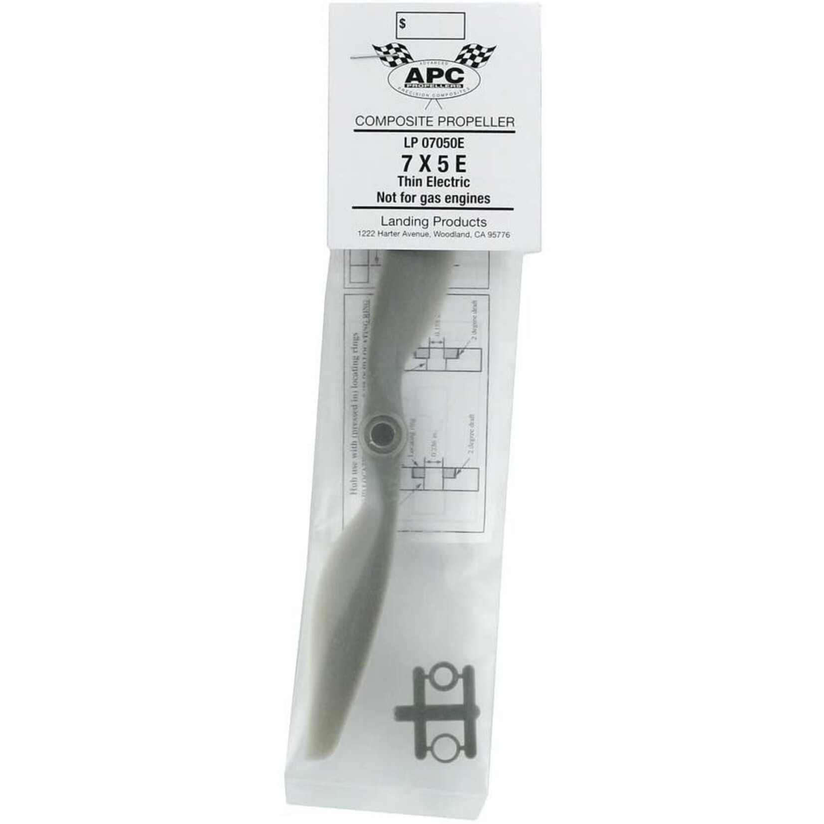 APC Props LP07050E - 7x5 Thin Electric Propeller