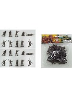 Stevens International 1/32 WWII Russian Infantry Toy Soldiers - 20 Piece