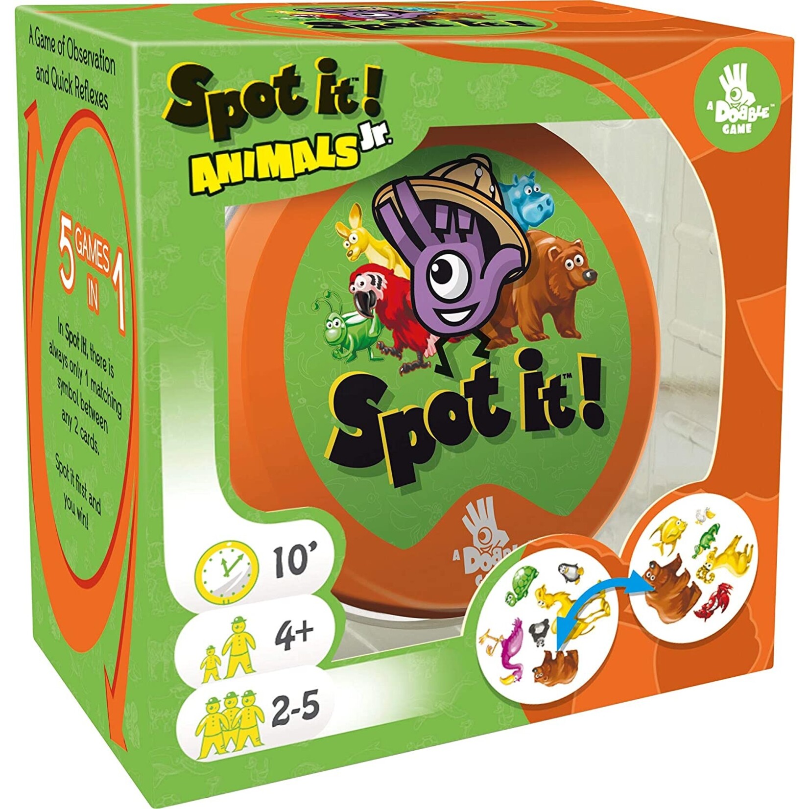 Asmodee Spot It! Animals Jr.