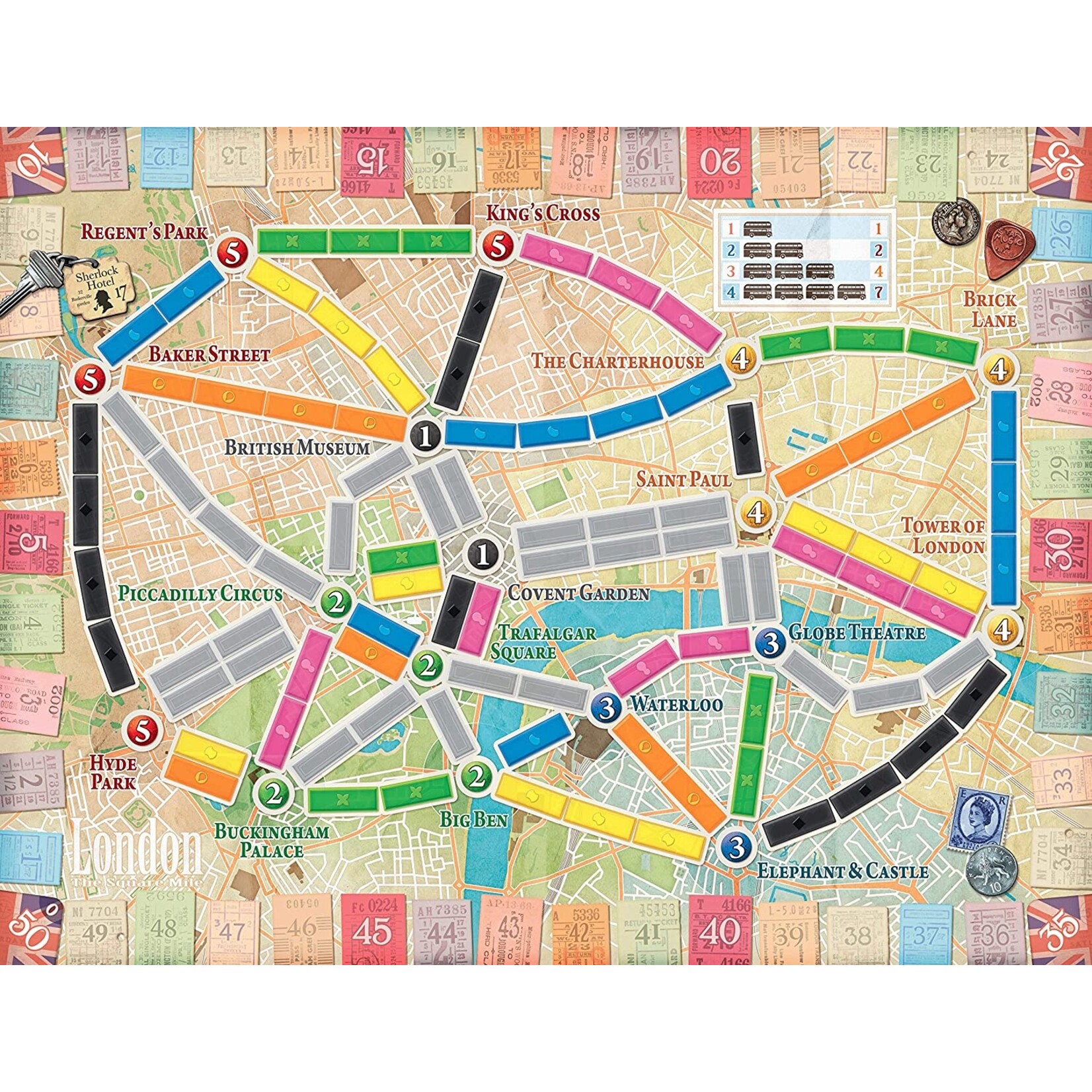 Asmodee Ticket To Ride: London