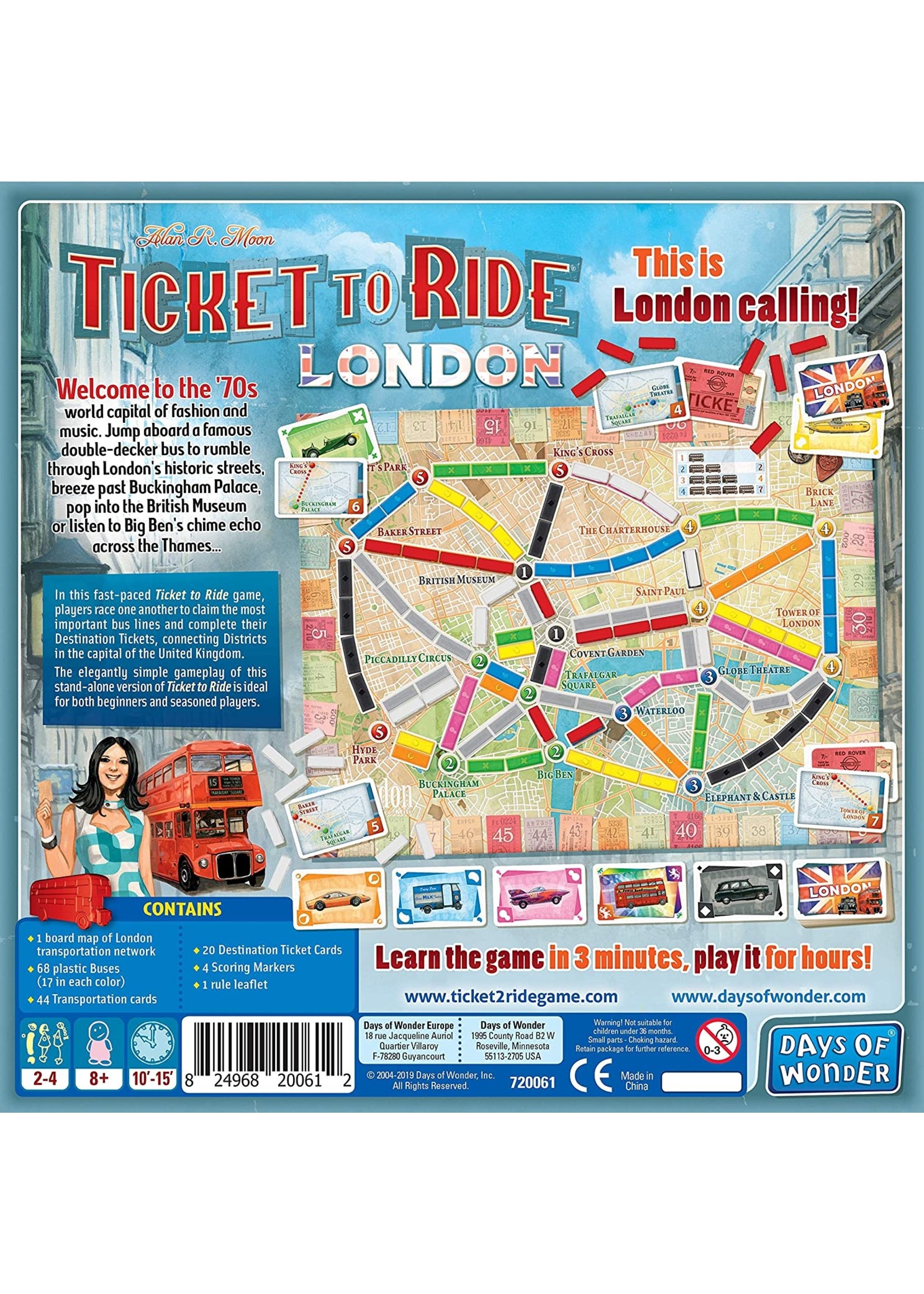Asmodee Ticket To Ride: London