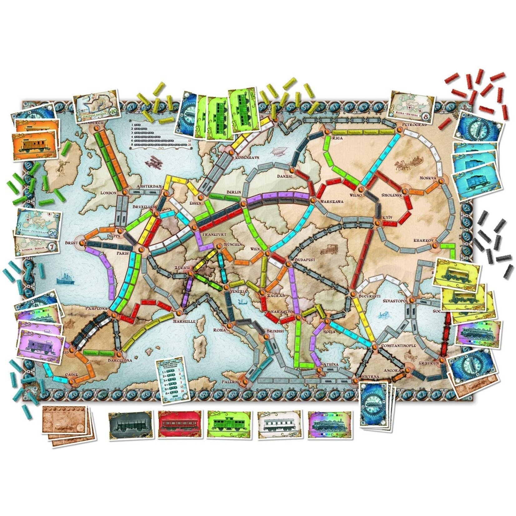 Asmodee Ticket To Ride: Europe