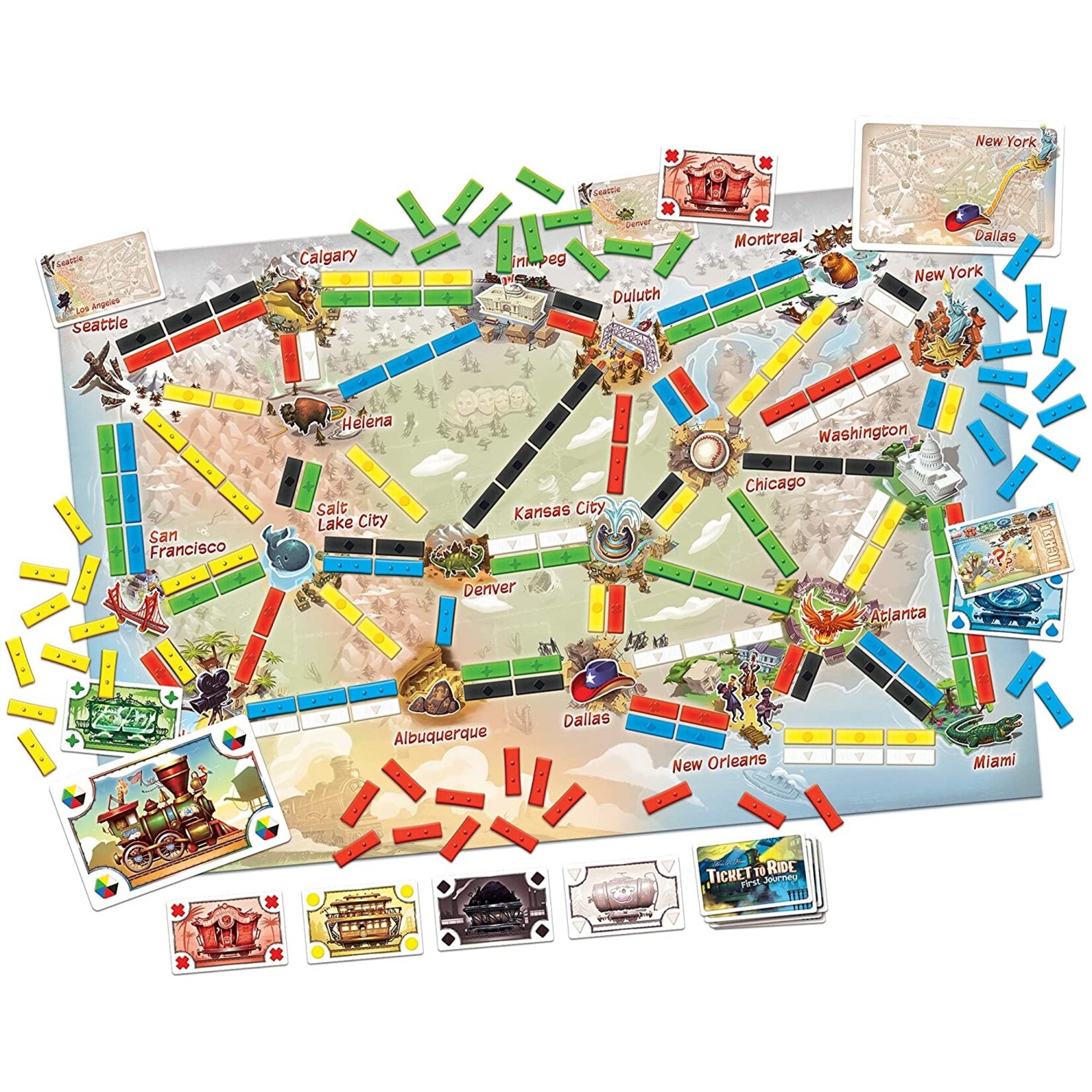 Asmodee Ticket to Ride: First Journey