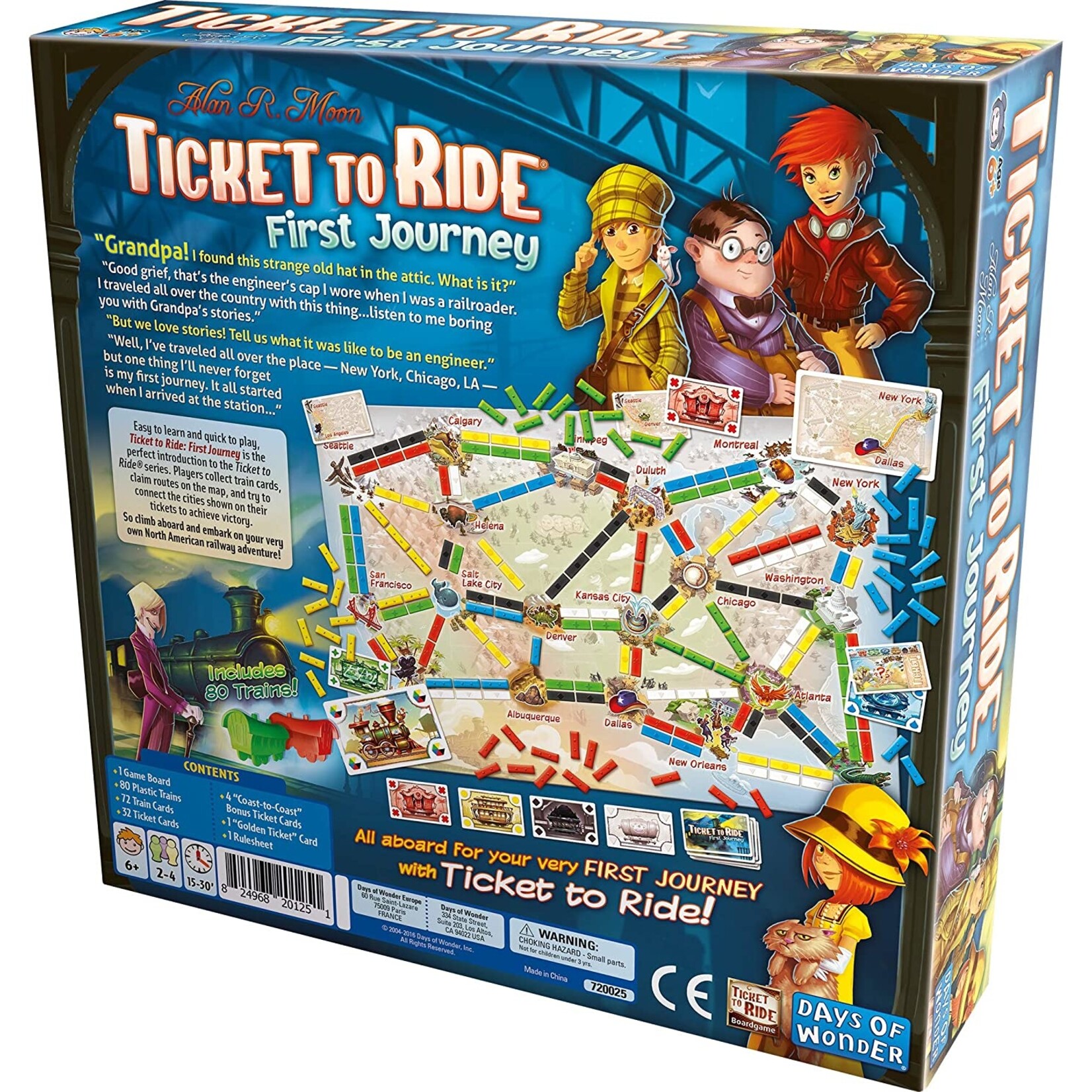Asmodee Ticket to Ride: First Journey