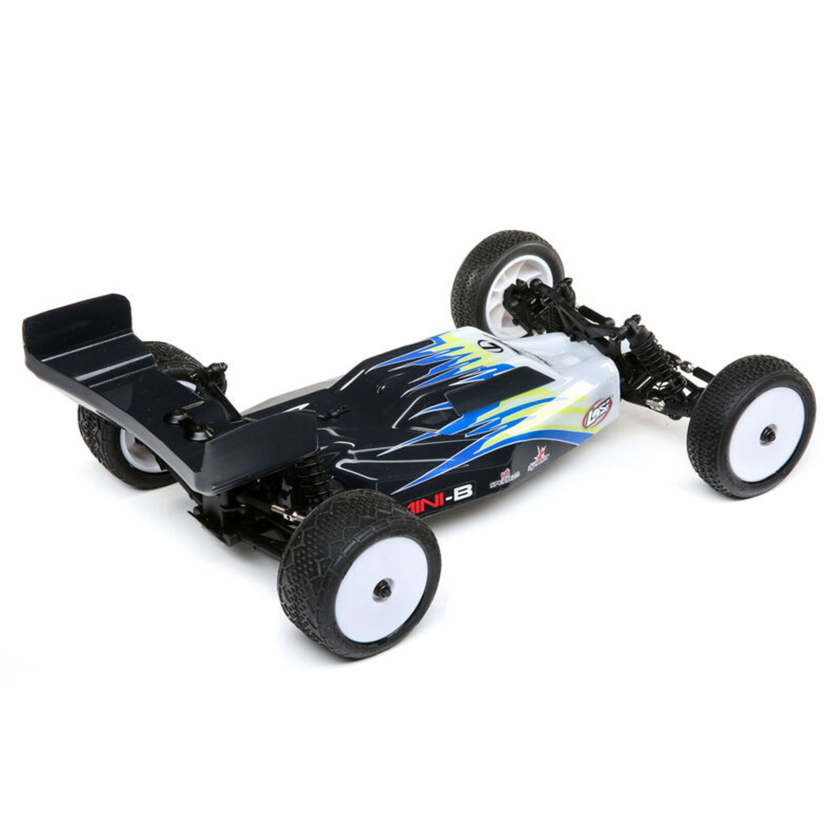 Losi 1/16 Mini-B Brushed 2WD RTR Buggy - Black/White
