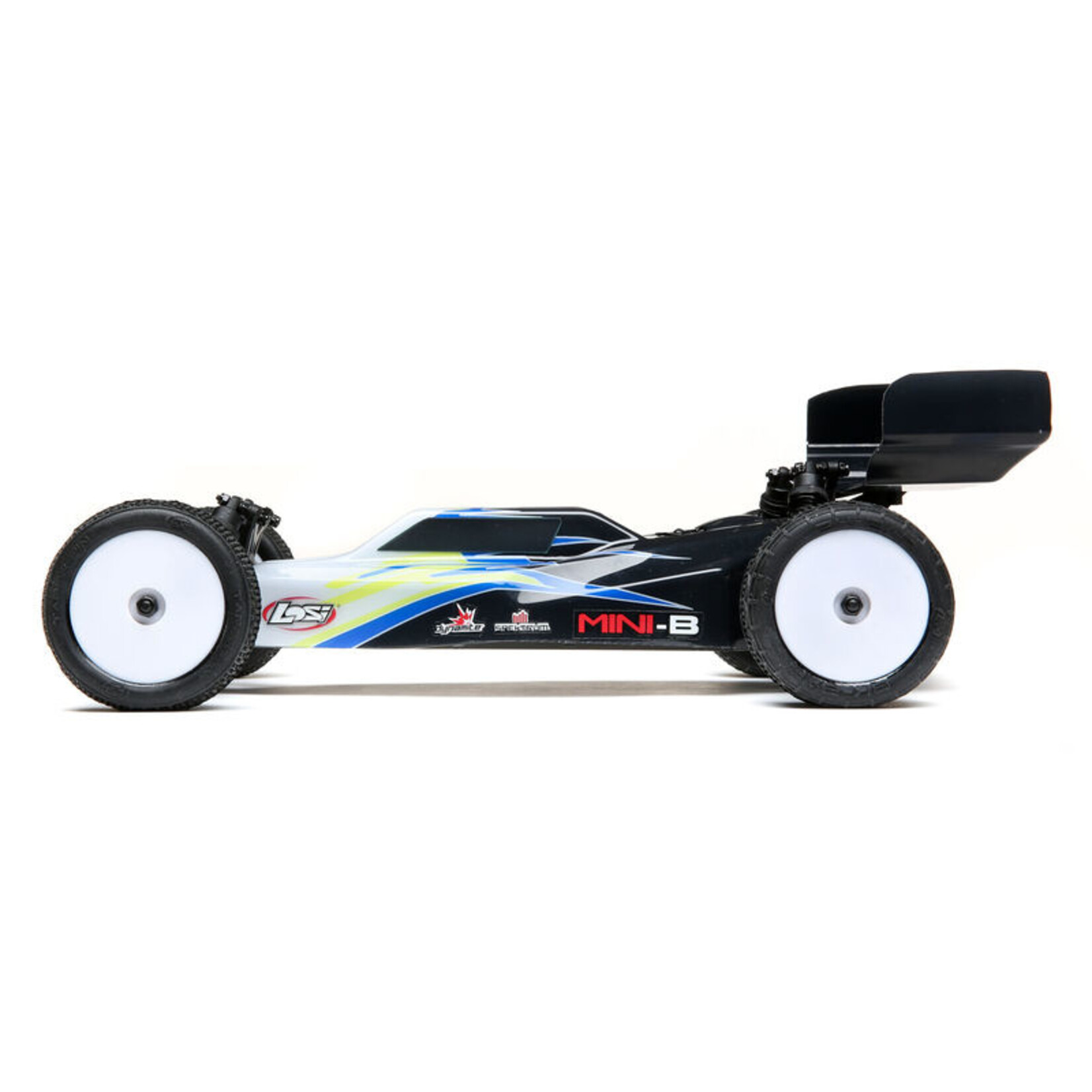 Losi 1/16 Mini-B Brushed 2WD RTR Buggy - Black/White