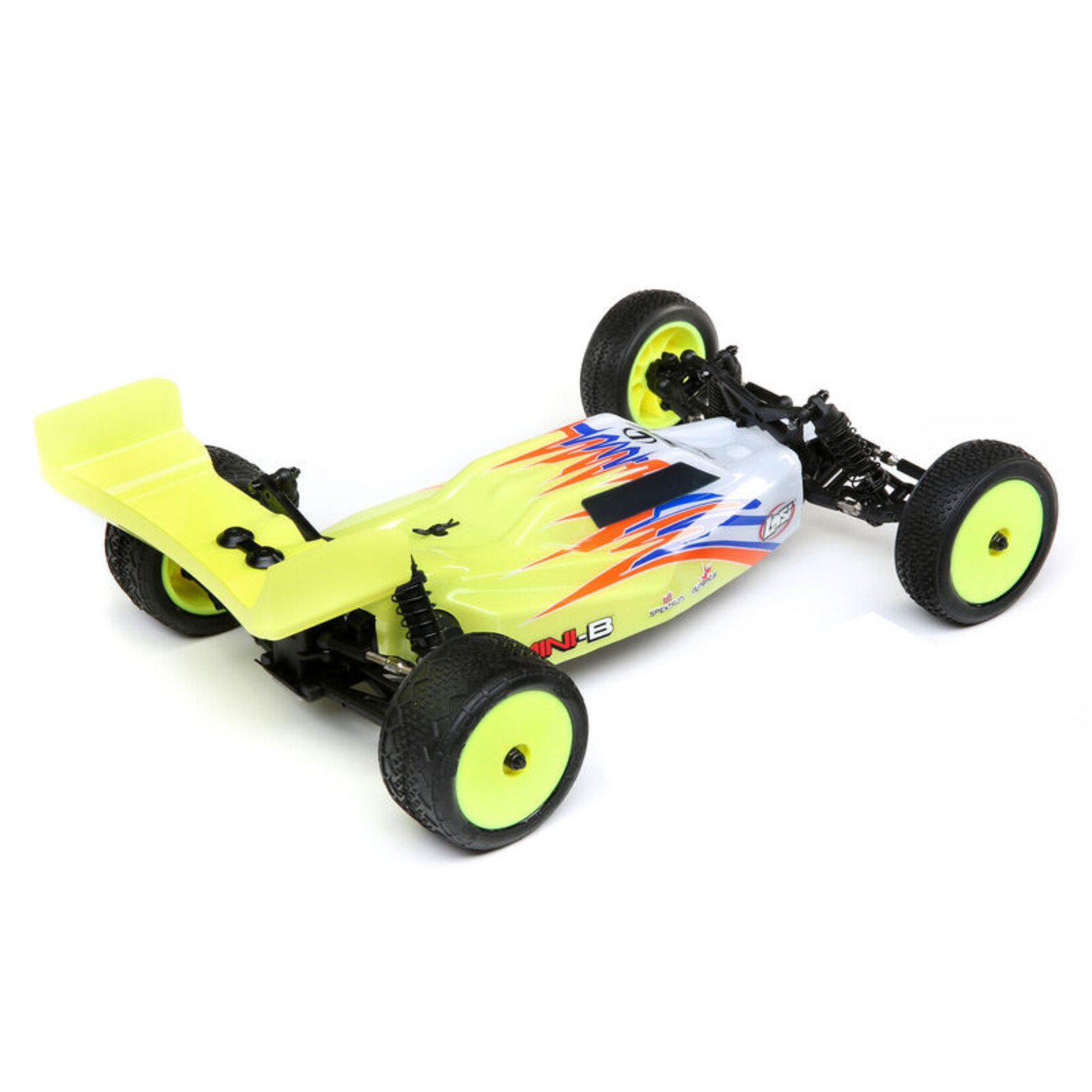 Losi 1/16 Mini-B Brushed 2WD RTR Buggy - Yellow/White