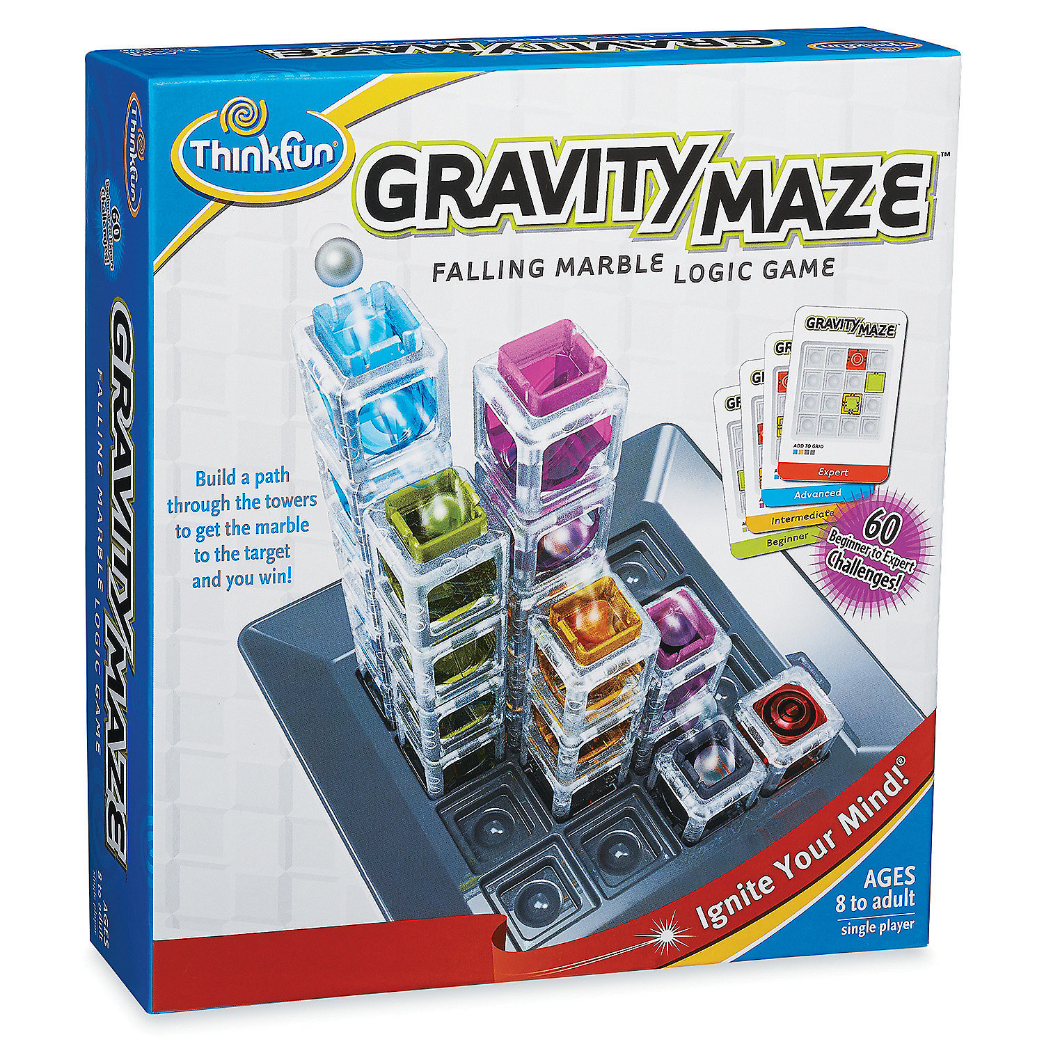 5 Five Thinkfun Gravity Maze Replacement Marbles 