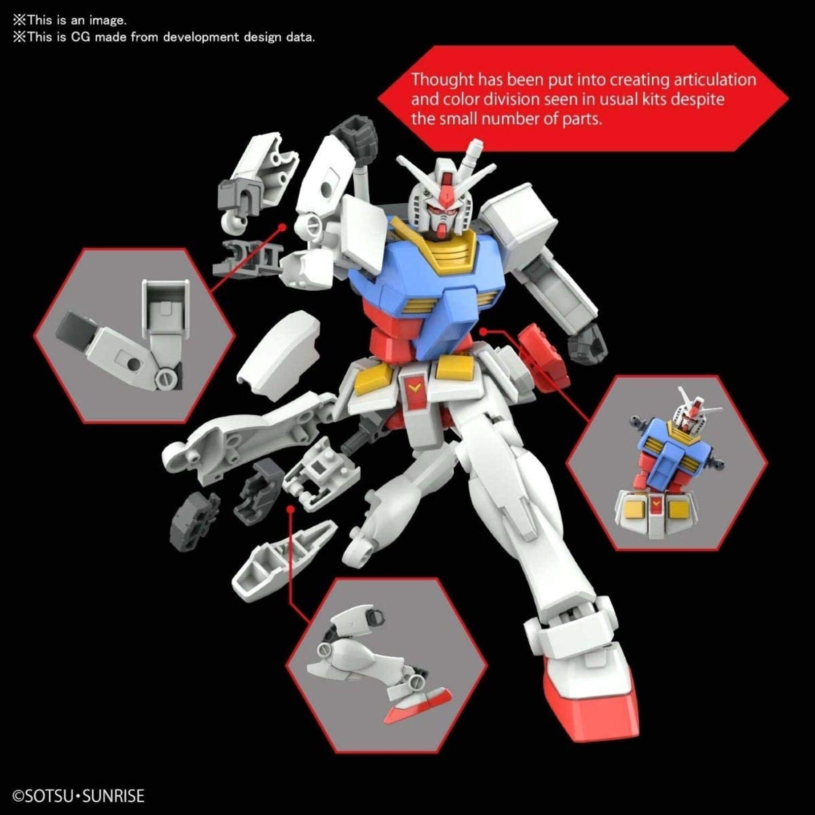 Bandai - Entry Grade 1/144 RX-78-2 Gundam