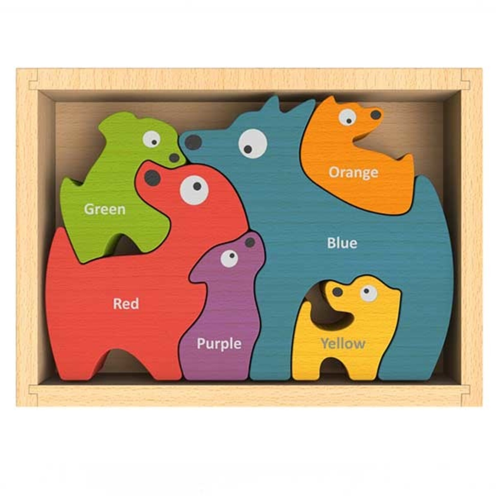 Begin Again Dog Family - 6 Piece Puzzle