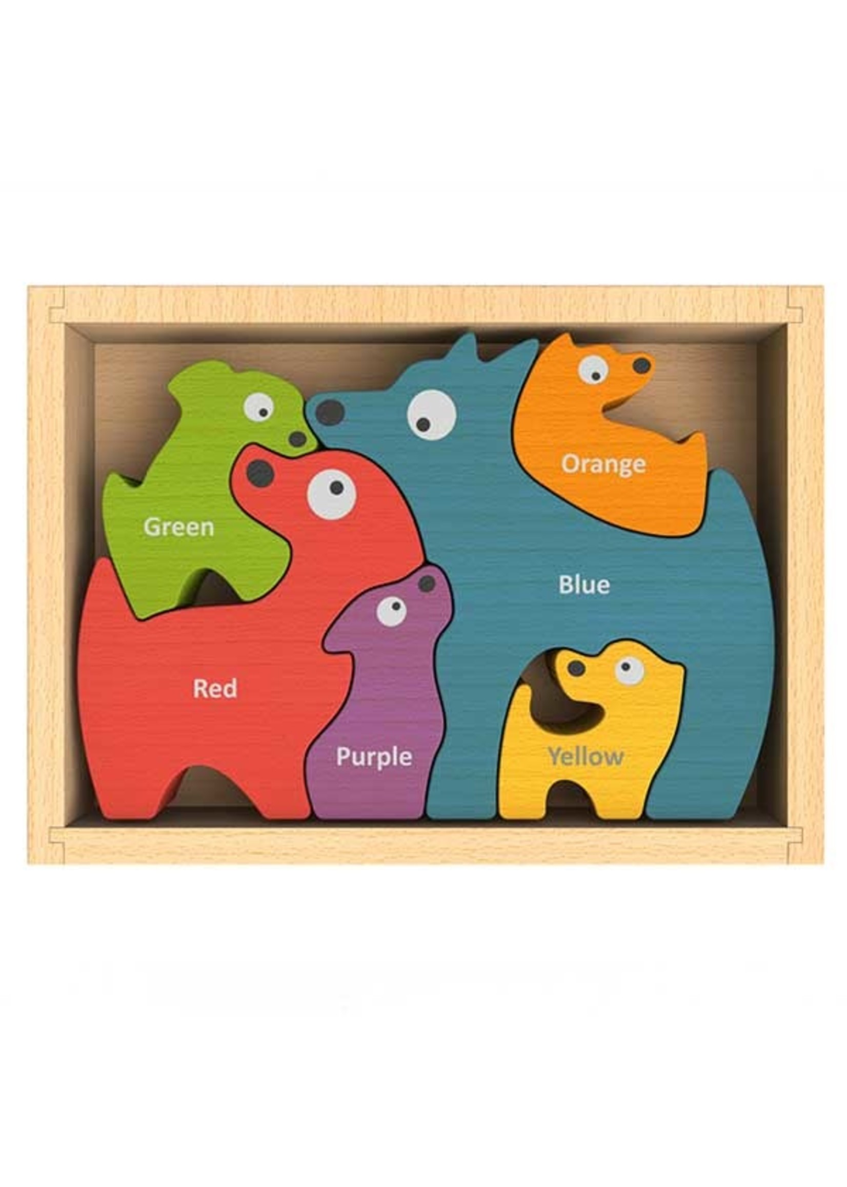 Begin Again Dog Family - 6 Piece Puzzle