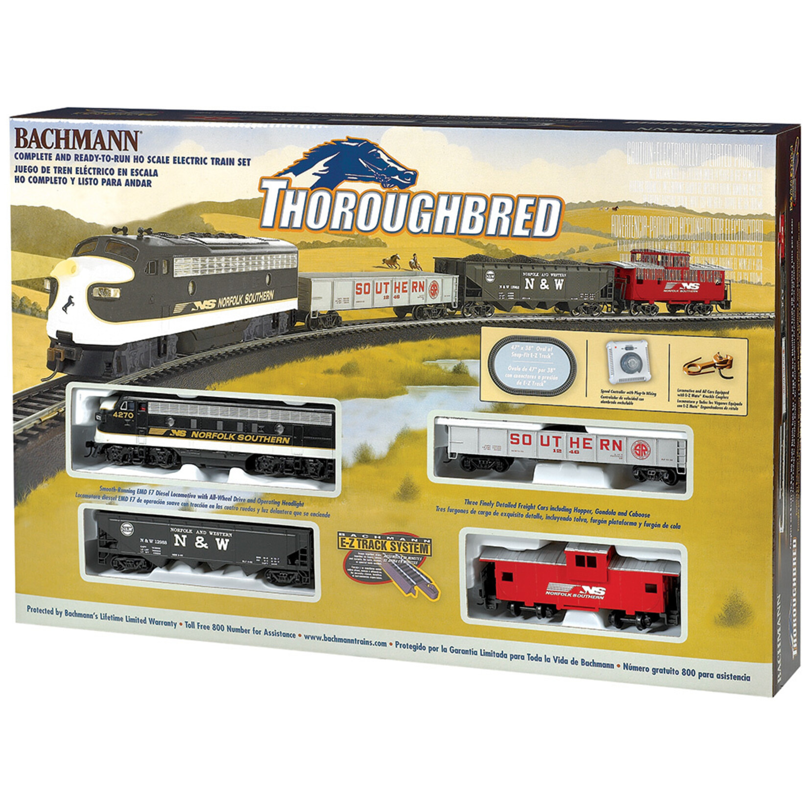 Bachmann Thoroughbred RTR HO Scale Train Set