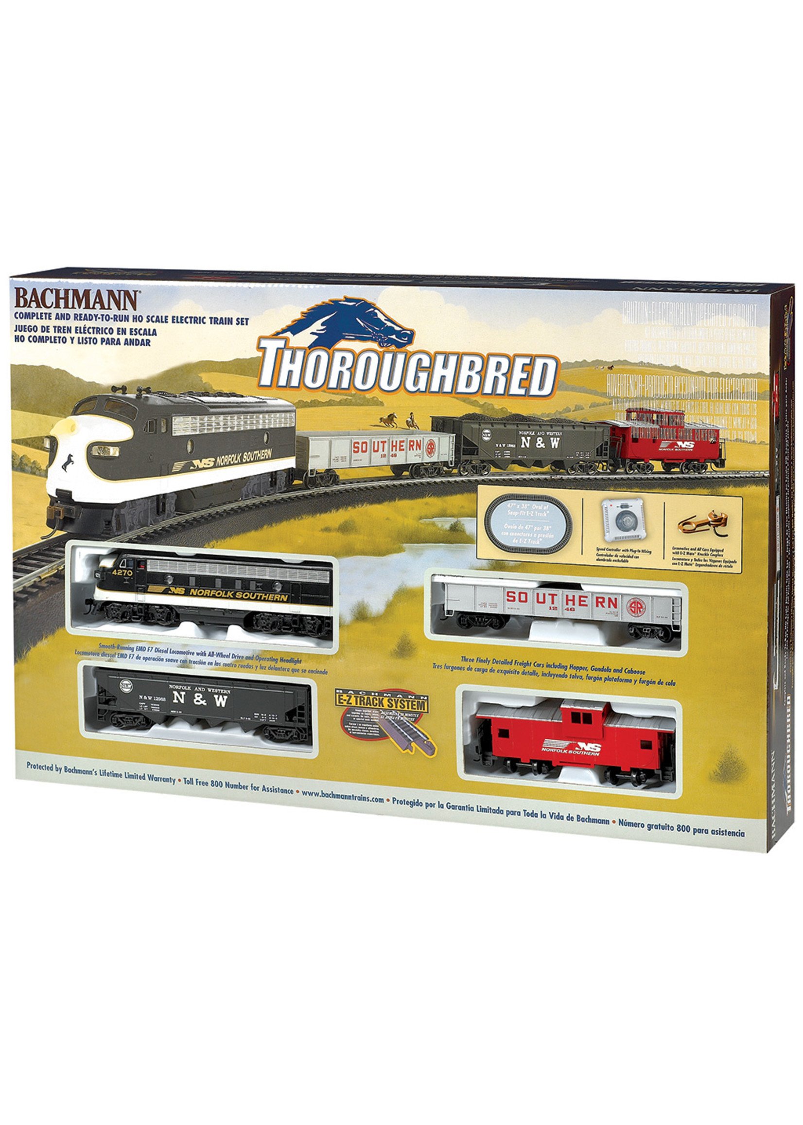 Bachmann Thoroughbred RTR HO Scale Train Set