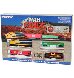 bachmann ho scale santa fe flyer train set