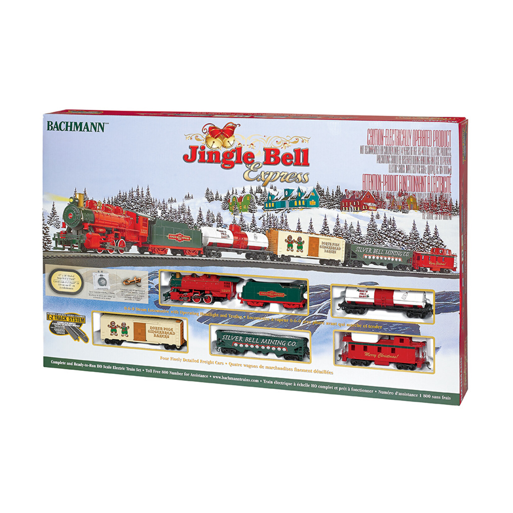 Bachmann Jingle Bell Express RTR HO Scale Train Set