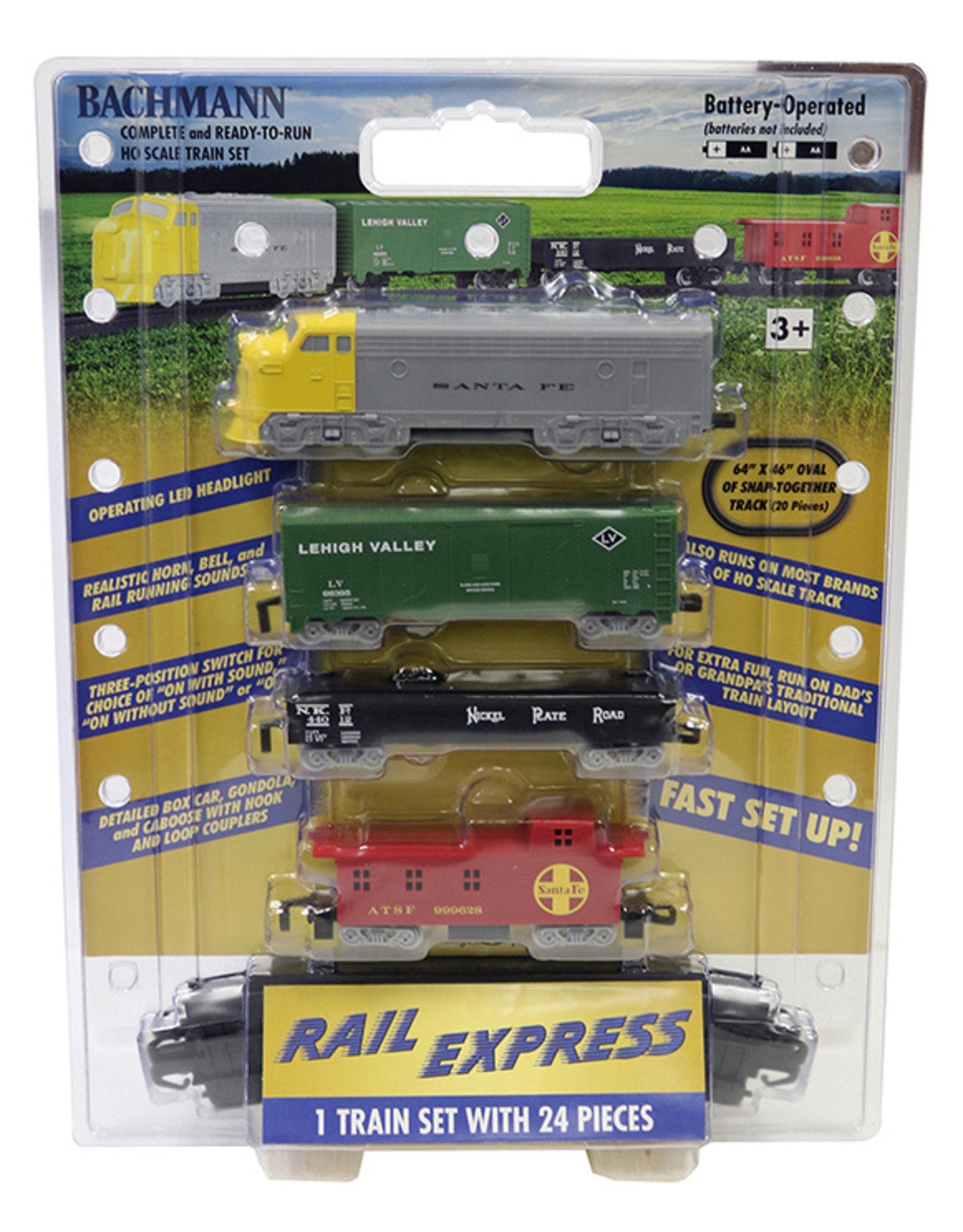 battery train set