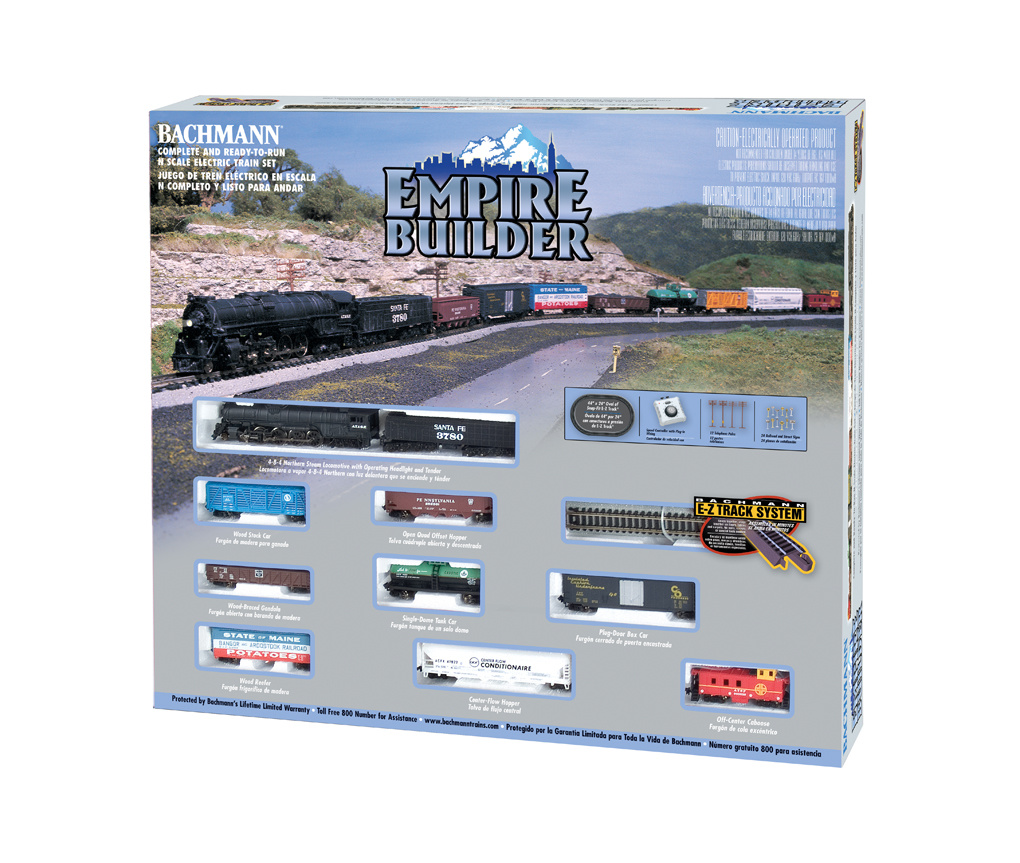 Empire Builder RTR N Scale Train Set