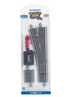 Bachmann 44557 - #4 Turnout - Left - HO Scale EZ Track