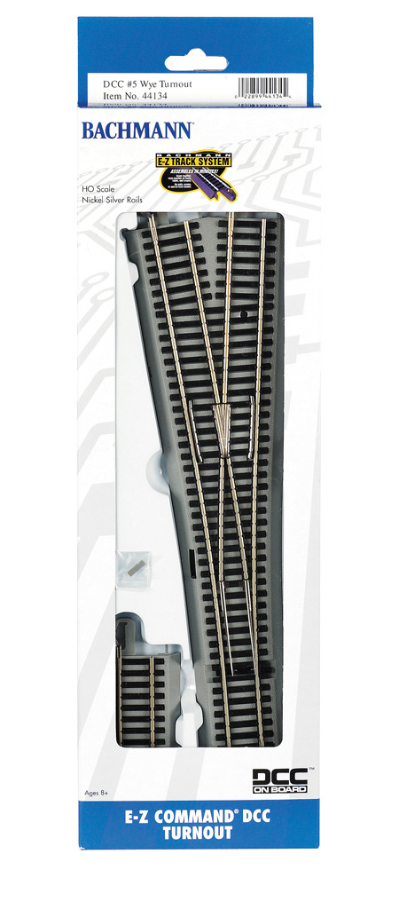 44134 - EZ Command® DCC #5 Wye Turnout HO Scale