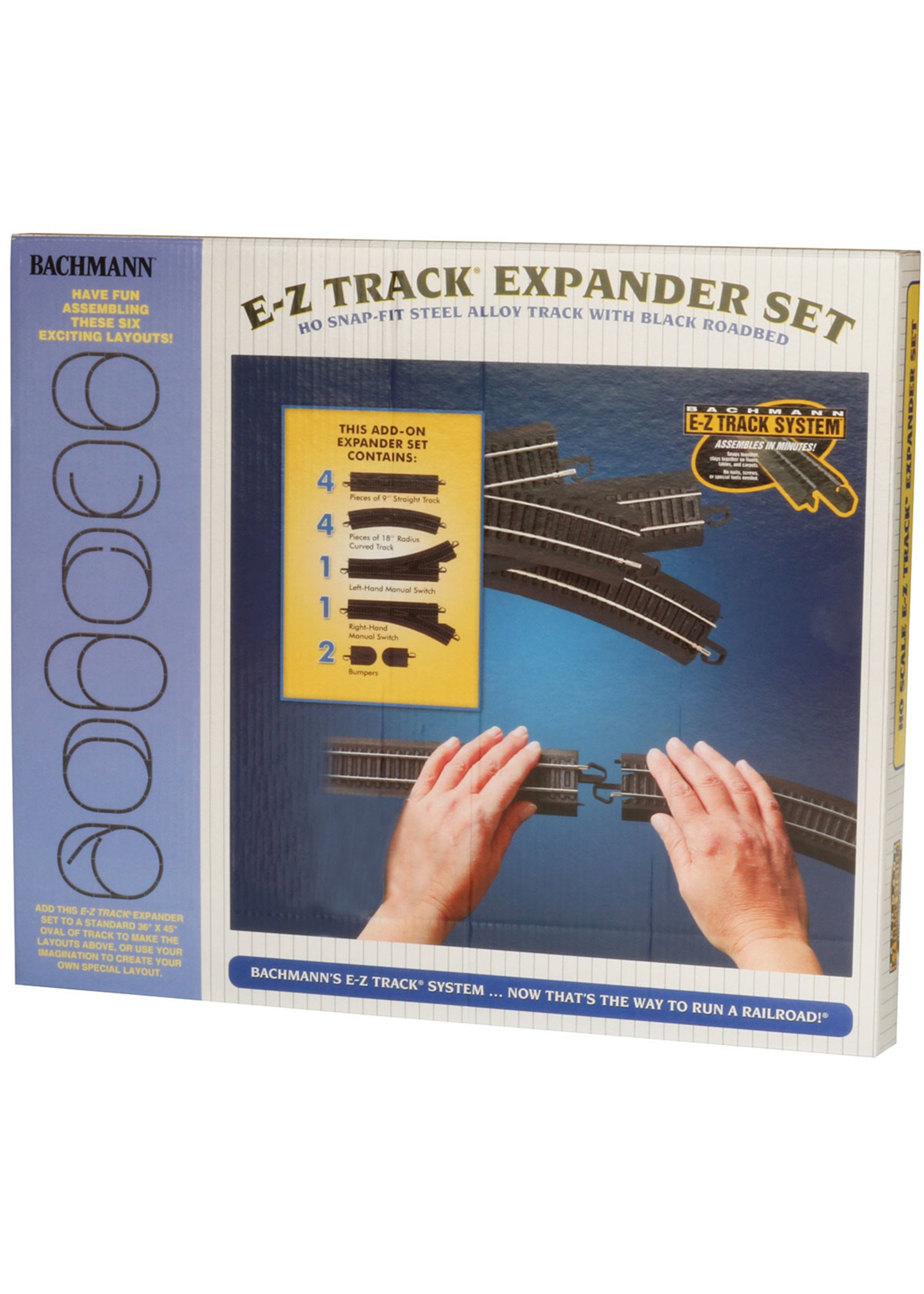 Bachmann 44494 - Steel Alloy Expander Set HO Scale EZ Track