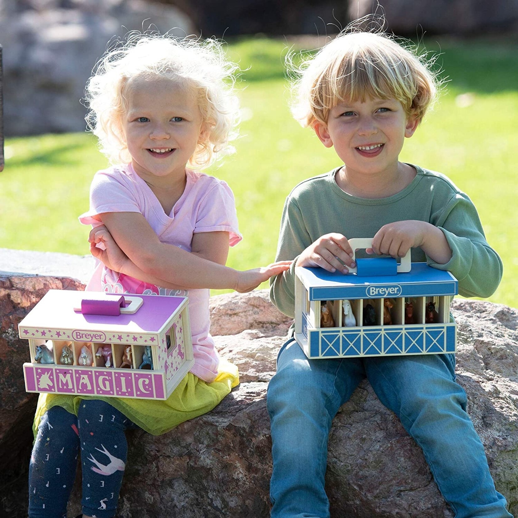 Breyer Wooden Stable Playset