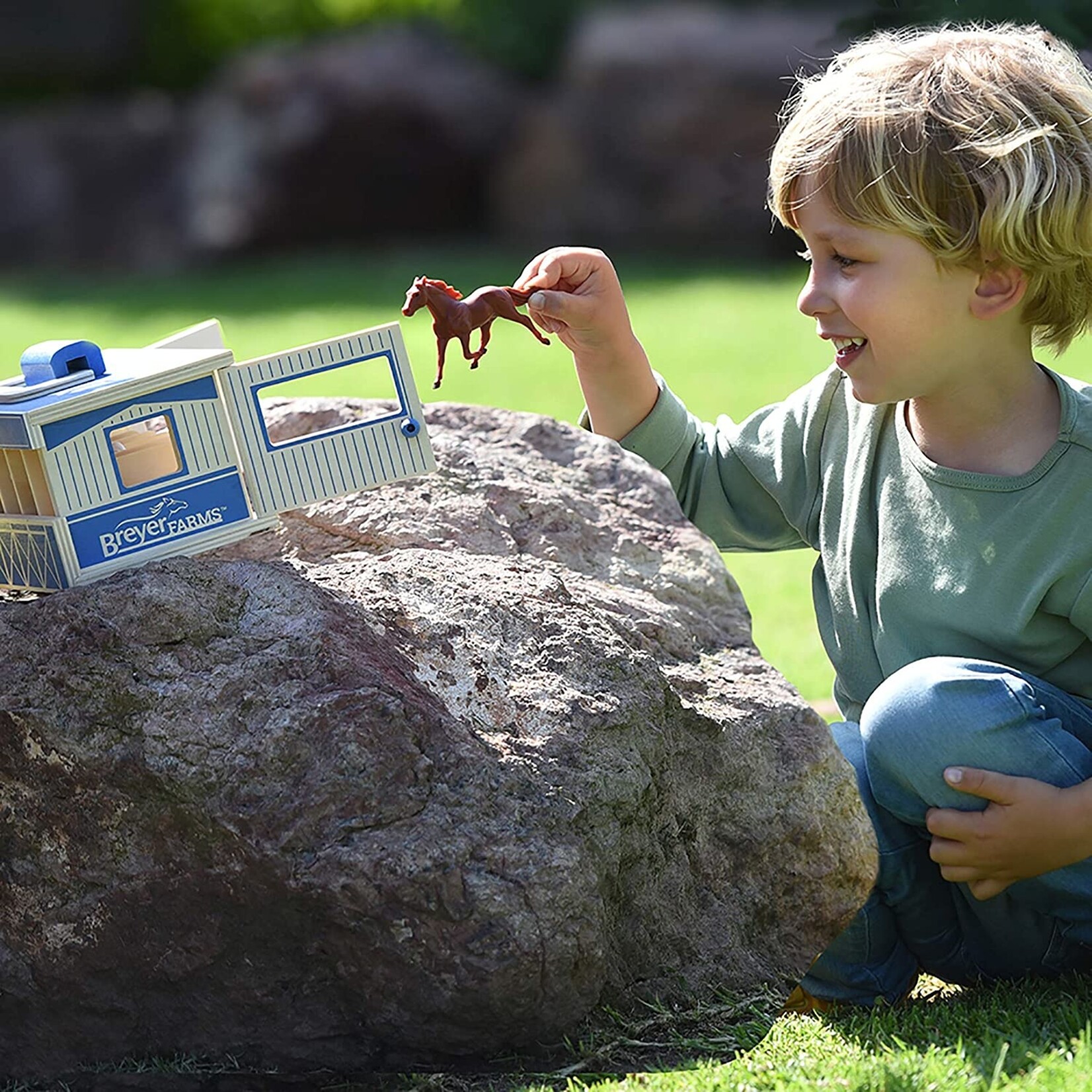 Breyer Wooden Stable Playset