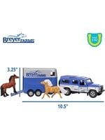 Breyer Land Rover & Tag-a-Long Trailer