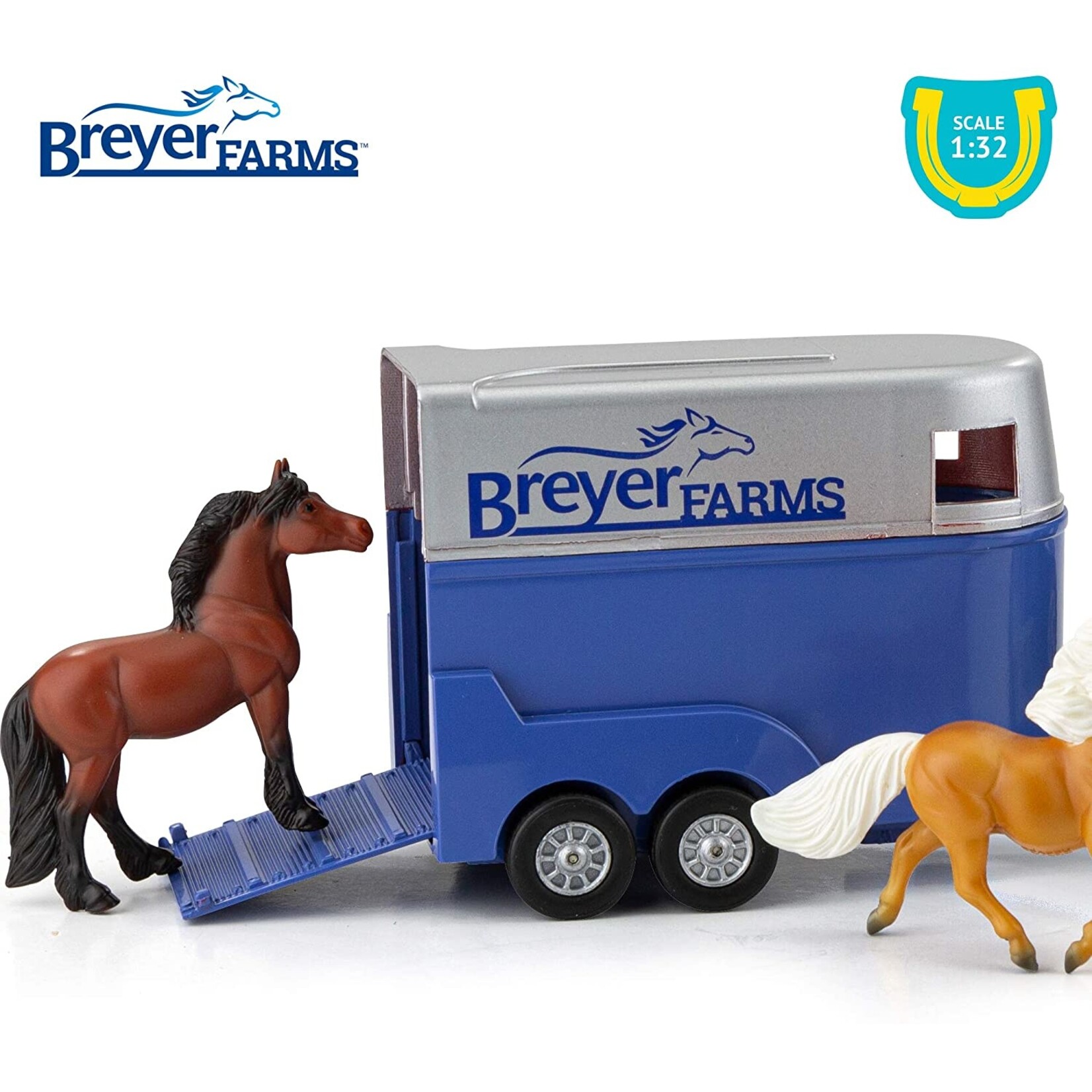 Breyer Land Rover & Tag-a-Long Trailer