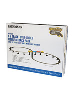 Bachmann 44475 - Steel Alloy Over-Under Figure 8 Track Pack HO Scale EZ Track